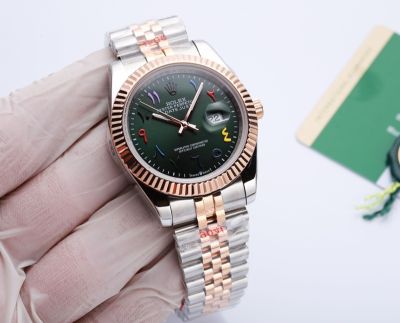 ROLEX 8215 Automatic Movement 41MM Logs  Green Watch